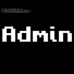 koszulka damska Admin- CZARNA